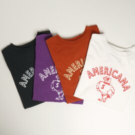 Shinzone｜アメリカーナ AMERICANA コラボレーション プリント 半袖 Tシャツ 23MXXCU02 シンゾーン