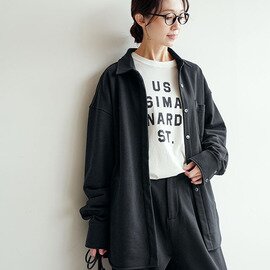 SOLAMONAT LARME|裏毛シャツ トップス スウェット larm-it-shug