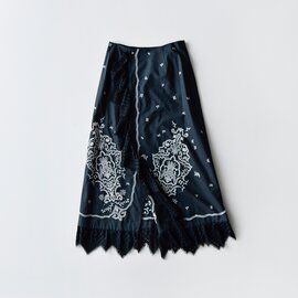 CREDONA|コットン レース 刺繍 ラップ スカート “VENEZIA LACE SKIRT” 1425421369-0-kk