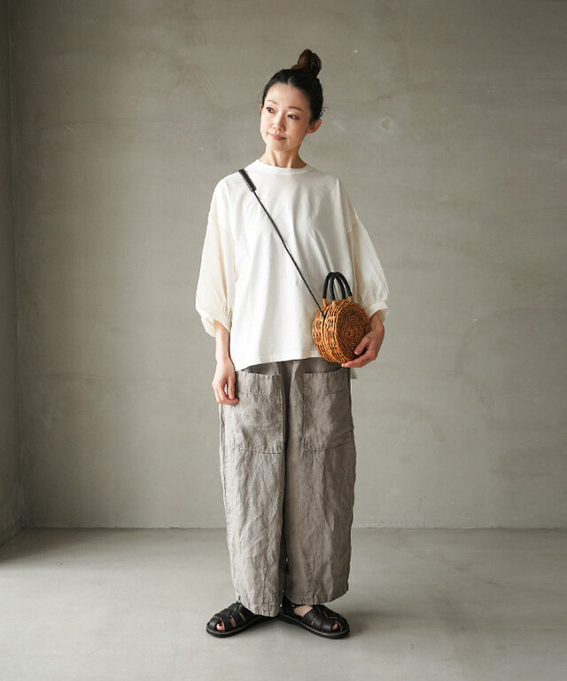 身長:164cm / カラー:off white / サイズ:F