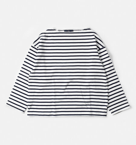 SAINT JAMES｜ウェッソンルーズ コットン ボートネック  Tシャツ “OUESSANT LOOSE” 20jc-ouess-loose-tr 