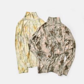 NOMBRE IMPAIR|水彩 シアー メッシュ ハイネック プルオーバー 01-1-08-230-5-2