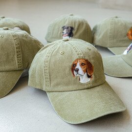 PORT and COMPANY | Dog Embroidery Cap ドッグエンブロイダリーキャップ 帽子 刺繍 犬 ss-cp84
