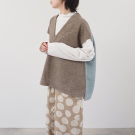 NARU|(ナル) トラベルウールプレミア バイカラーベスト 665226