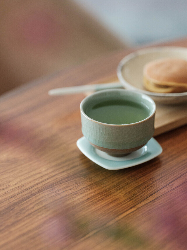 参考商品：鍋島青瓷 貫入煎茶碗