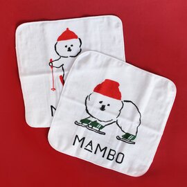 CLASKA｜MAMBO ガーゼハンカチ XMAS【MAMBOクリスマス】