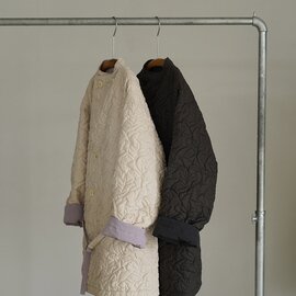 JöICEADDED|キルティングコート アウター Geometric Leaves Quilted RV Coat J253CO01 ジョイスアディッド