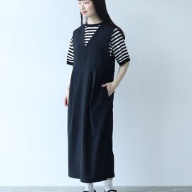 yuni｜サマーウール　Vネックジャンパースカート 1701OP014241