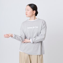 utilite|プレミアムゴールド天竺 PRINT Tshirt 「Salon de Thé」