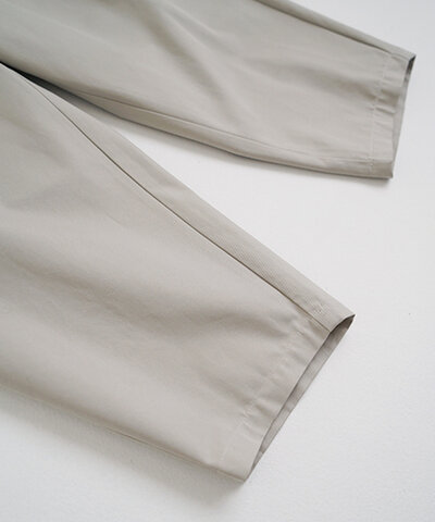 VU｜ヴウ cropped pants [CHALK・1] クロップドパンツ vu-s24-pt01