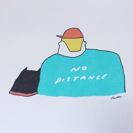 nunocoto｜ファブリックポスター：NO DISTANCE（スズキカホ）