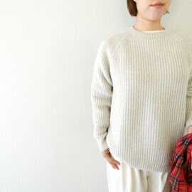 evam eva|renew-wool pullover men`s(E263K108)エヴァムエヴァ