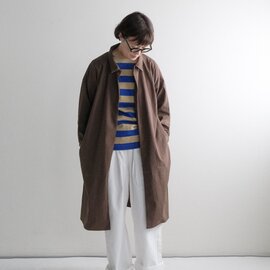 MUYA|リバリーコート ステンカラー(ナイロン)/No.2605