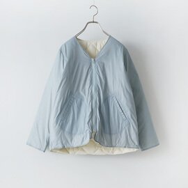 NATURAL LAUNDRY|ナイロンダウン リバーシブルジップブルゾン | 7245J-080