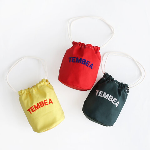 TEMBEA|GAME POUCH CHAIN STITCH/巾着 ショルダーバッグ