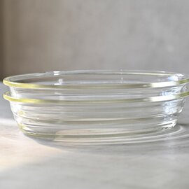 HARIO｜耐熱ガラス製オーバル皿