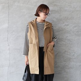 DIARIES|twill long vest ツイルロングベスト
