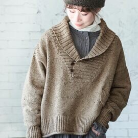 soulberry|はちみつ堂 冬のアイスクリームなネップのプルオーバー