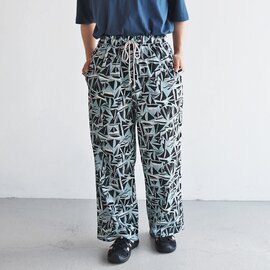 me.|summer sea print ロープパンツ