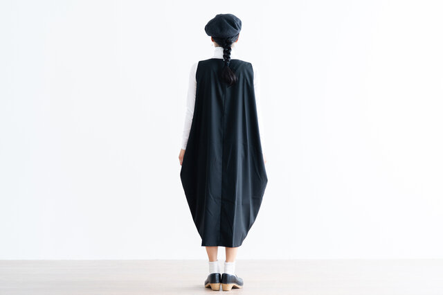 ブラック着用、モデル身長|160cm