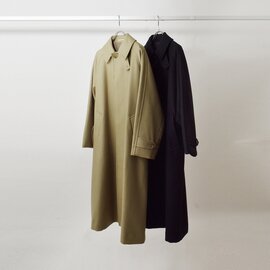 YLEVE|SUPER100s ウール メルトン コート “SUPER 100s WOOL MELTON CO” 168-5210085