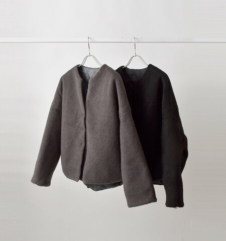 Squady|ブークレ キルト リバーシブル ジャケット 904-3681