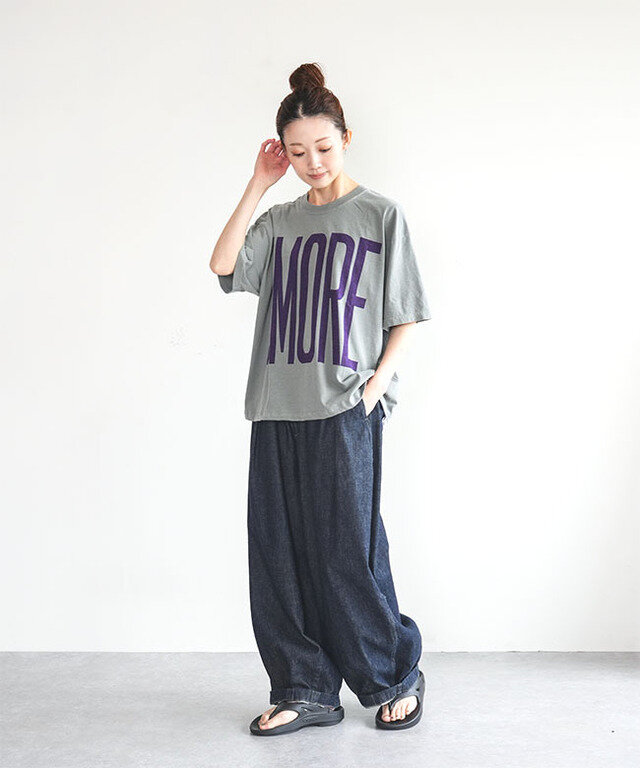 身長:164cm/着用カラー:C GRAY/着用サイズ:F