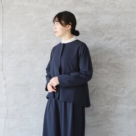 note & moderate merchandise |TRピーチ バックプリーツ スプレッドジャケット
