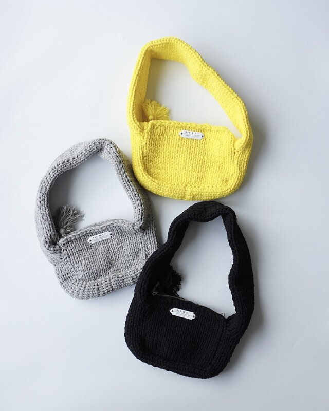 R&D.M.Co-|手編みニット ボティバッグ / LILIAN YARN HAND R&D.M.Co-|手編みニット ボティバッグ / LILIAN YARN HAND