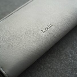 Mochi｜【再入荷】long wallet [ma-pro-09/grey green] 鹿革/ロングウォレット