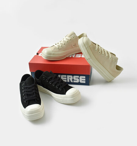 CONVERSE|オールスター スクエアトゥ SU OX スニーカー as-sq-toe-suox