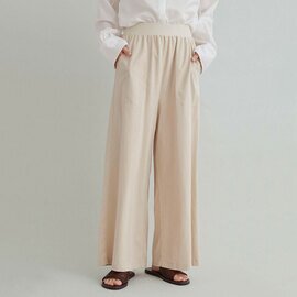 iki|強撚スムース ワイドパンツ 3101PT016251