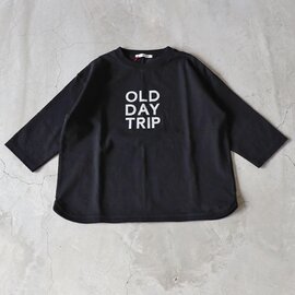 PACIFIC PARK STORE｜17/1BD天竺ヘムラウンドプリントTee  OLD DAY TRIP