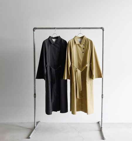 MAGALI|コットンリネン アンティークキャンバス トレンチコート ct09-ms