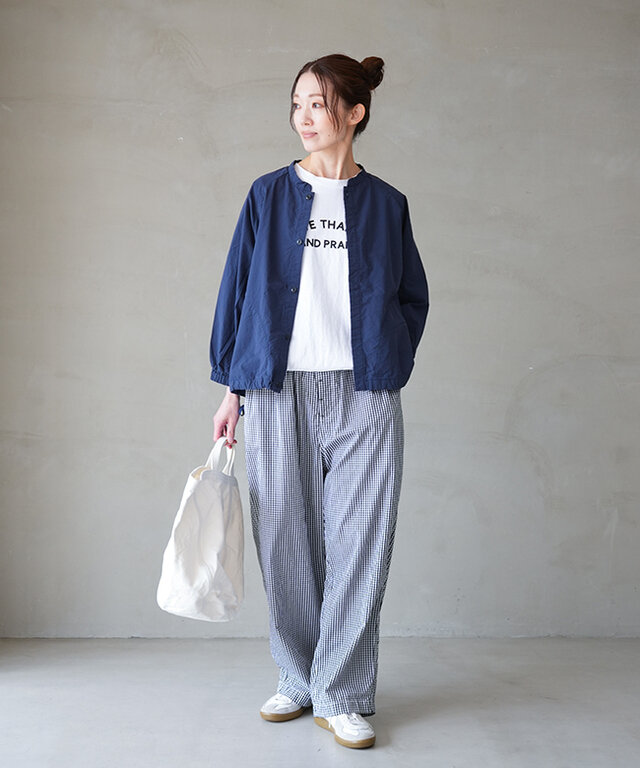 身長:164cm/着用カラー:05.ダークネイビー/着用サイズ:onesize