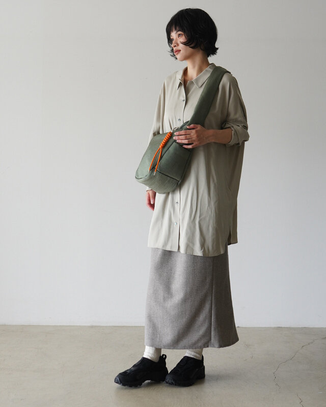Model 166cm
着用アイテム - OLIVE