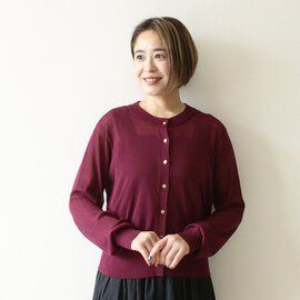 Saltarse|接触冷感・UVカット・洗濯機OK!涼しさもきれいも叶えるシアーカーディガン