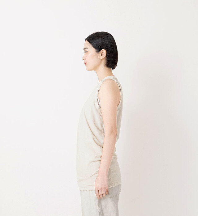 color : IVORY , model : 162cm