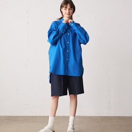 MidiUmi｜stripe wide shirt