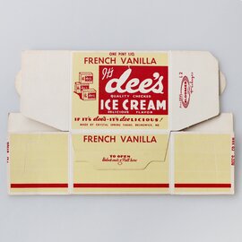 【VINTAGE】dee's ICE CREAM BOX/アイスクリームボックス