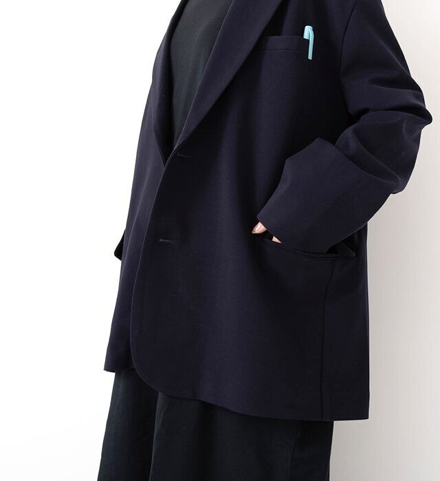 color : NAVY , model : 162cm