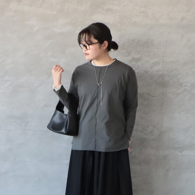 身長:162cm(charcoal着用)