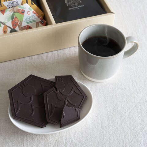 坂ノ途中｜【バレンタインギフト】ウシオチョコラトルのチョコとコーヒーセット