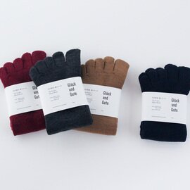 Gluck und Gute|五本指「足の肌着」 絹とウール ロング丈【ゆうパケット対応】