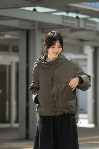 UNIVERSAL TISSU|ナイロンキルティングジャケット