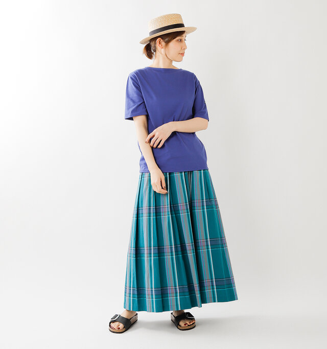 model yama:167cm / 49kg
color : purple / size : 3