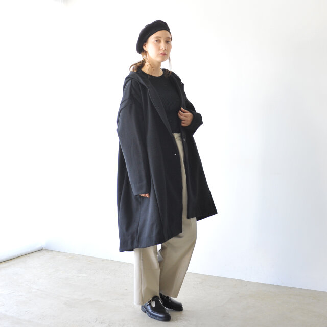 モデル:164cm / 49kg
color : black / size : 1(Women's free)