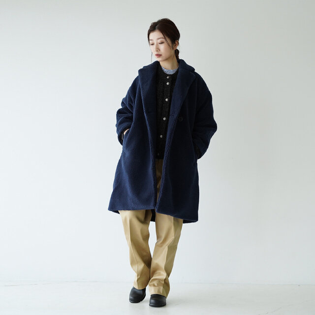 モデル:166cm / 47kg
color : ネイビー(N) / size : WM(レディースS〜M)