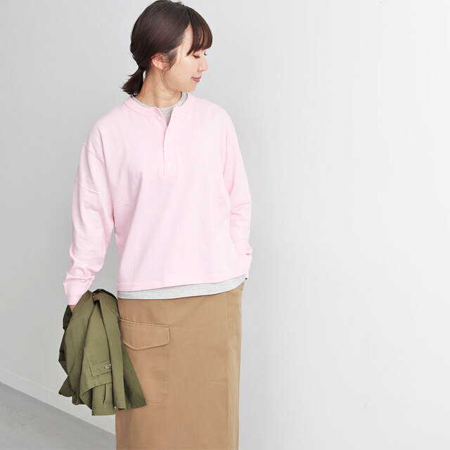ピンク / XS 着用、モデル身長:167cm