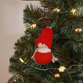 NORDIKA nisse | クリスマスオーナメント ( 男の子 / マフラー )